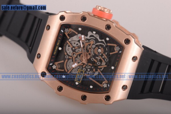 Richard Mille RM 35-01 Watch Rose Gold Best Replica